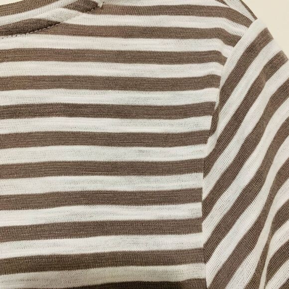 Banana Republic top striped around neckline short sleeve top size S - Picture 5 of 8